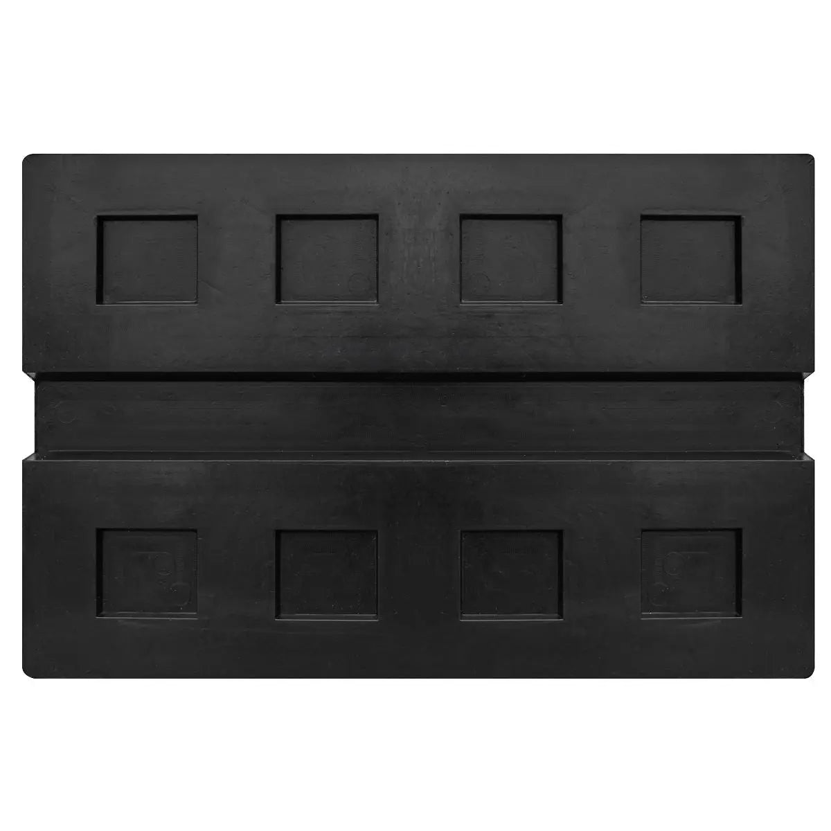 Sealey Slotted Rubber Support Block for Viking Jacking Beams 80mm  White Rose Tools