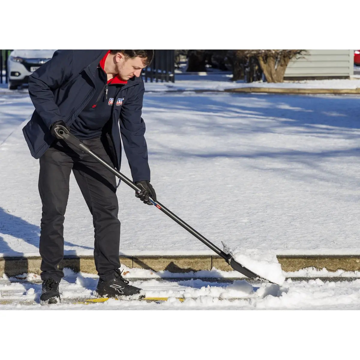 Sealey Snow Shovel 395mm White Rose Tools