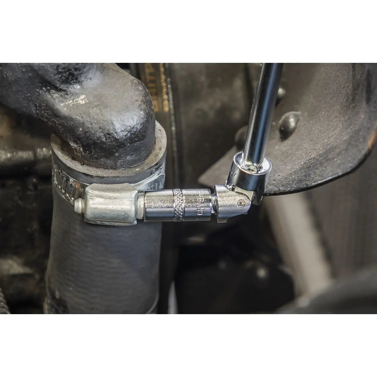 Sealey Socket Set 1/4" Drive Premier Platinum Series Vehicle Ratchet Wrench 49pc White Rose Tools