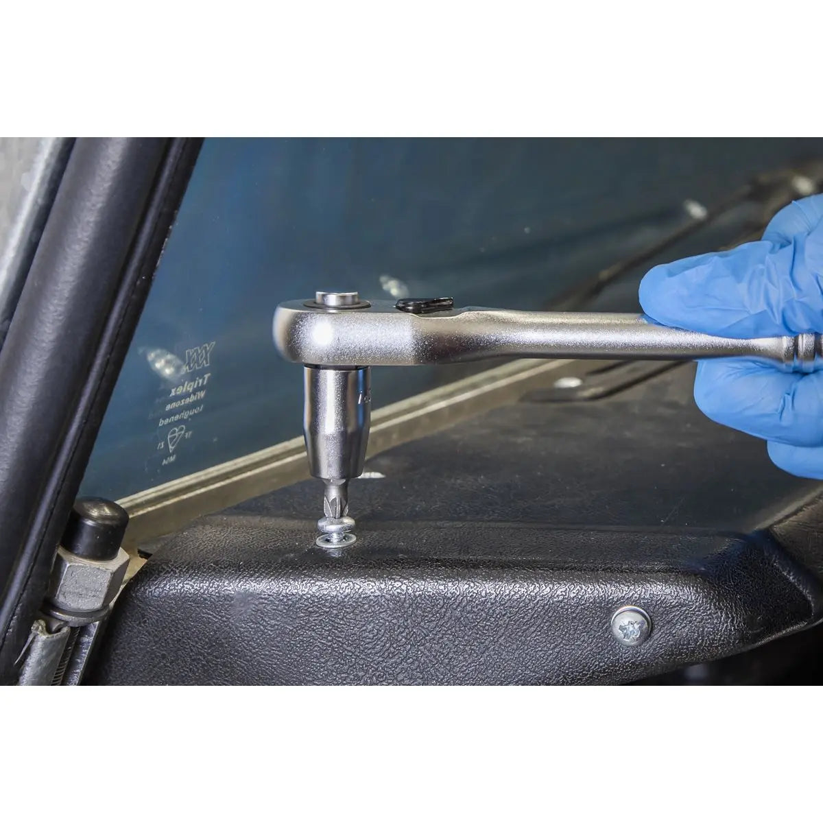 Sealey Socket Set 3/8" Drive Premier Platinum Series Vehicle Ratchet Wrench 31pc White Rose Tools