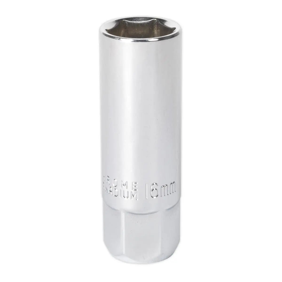 Sealey Spark Plug Socket 16mm 3/8"Sq Drive - Magnetic