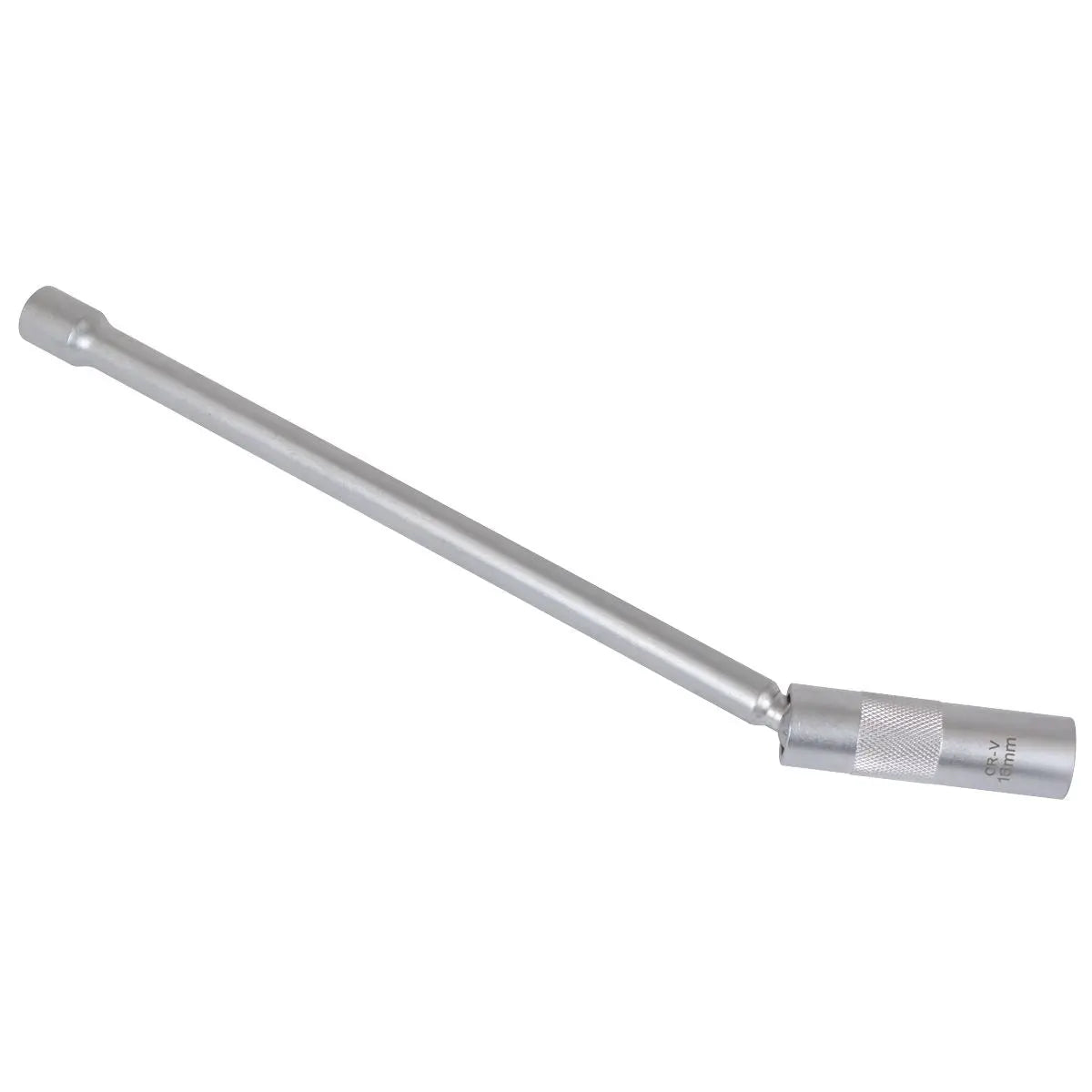Sealey Spark Plug Socket with Universal Joint & Extension 3/8"Sq Drive 12-Point 16mm White Rose Tools