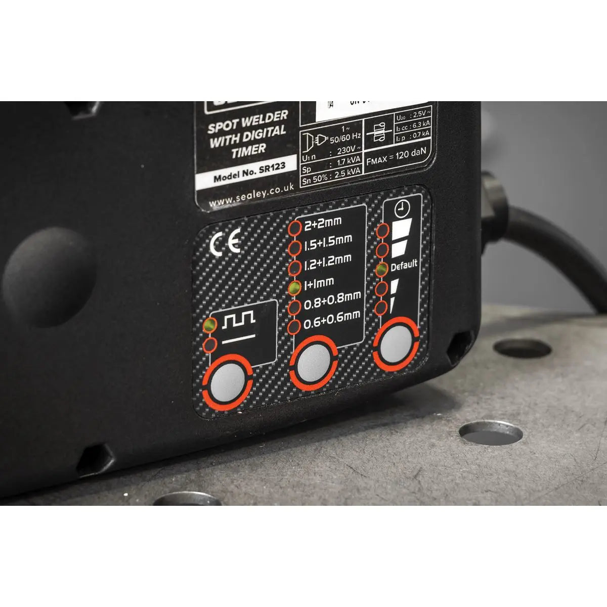 Sealey Spot Welder with Digital Timer White Rose Tools