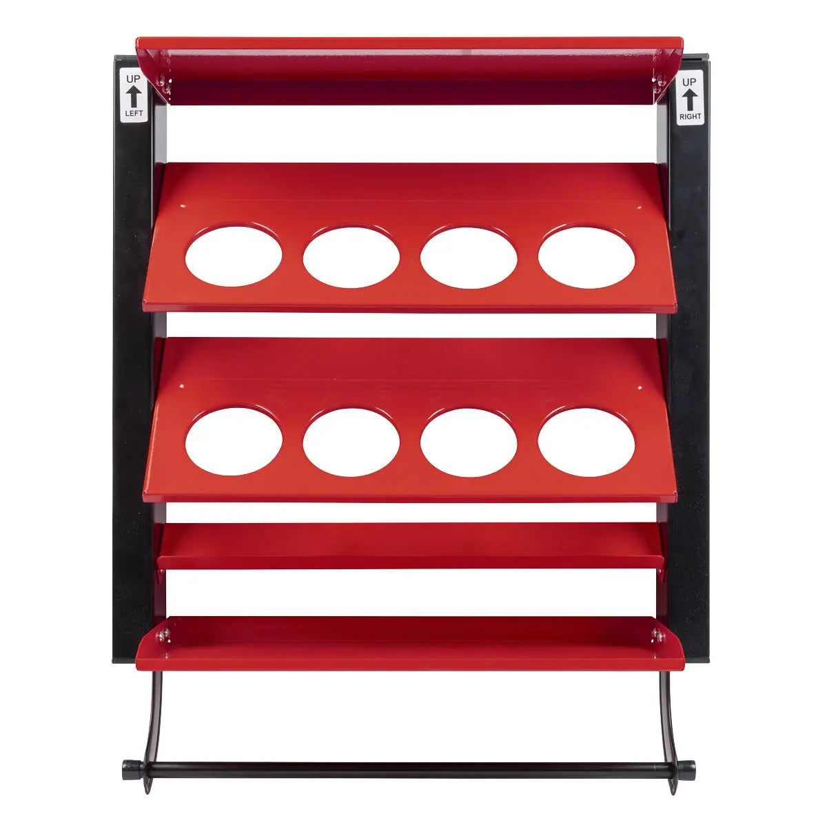 Sealey Spray Can Storage Rack with 8 Can Holders White Rose Tools