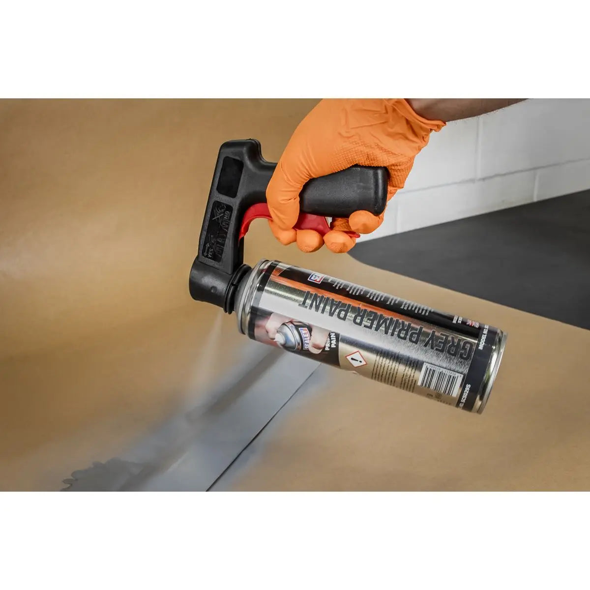 Sealey Spray Can Trigger Handle White Rose Tools