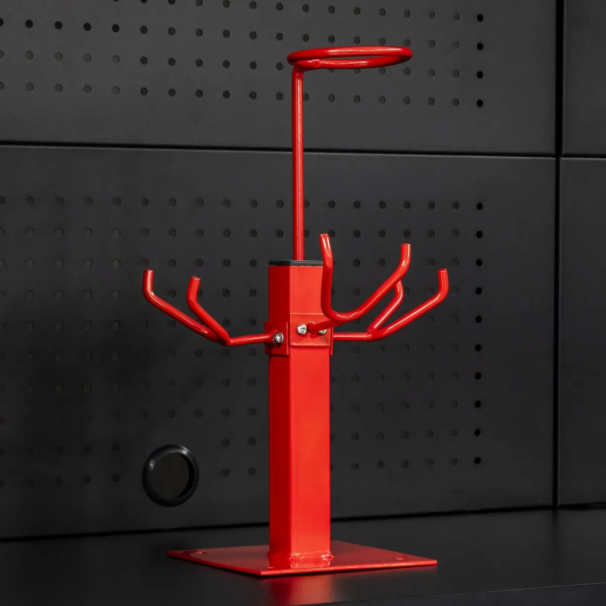 Sealey Spray Gun Holder Stand Heavy Duty 3 Gravity Feed Filter Ring Body Shop