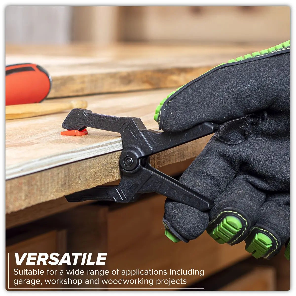 Sealey Spring Clamp Set 45mm 8pc White Rose Tools