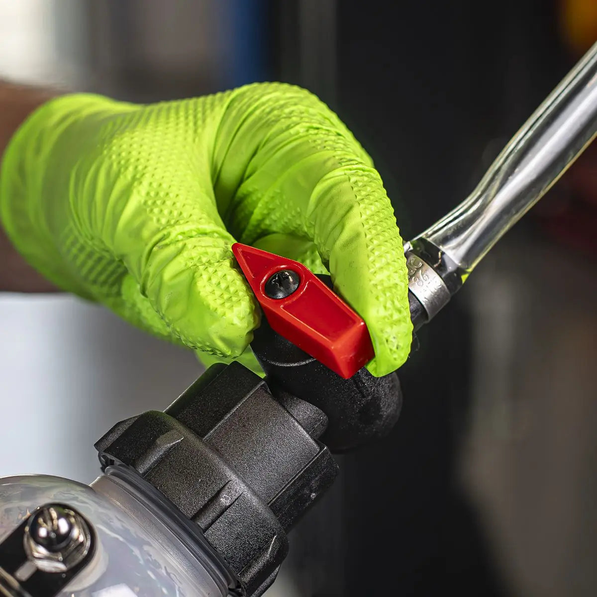 Sealey Spring Loaded Oil Refill Syringe 1.1L  White Rose Tools