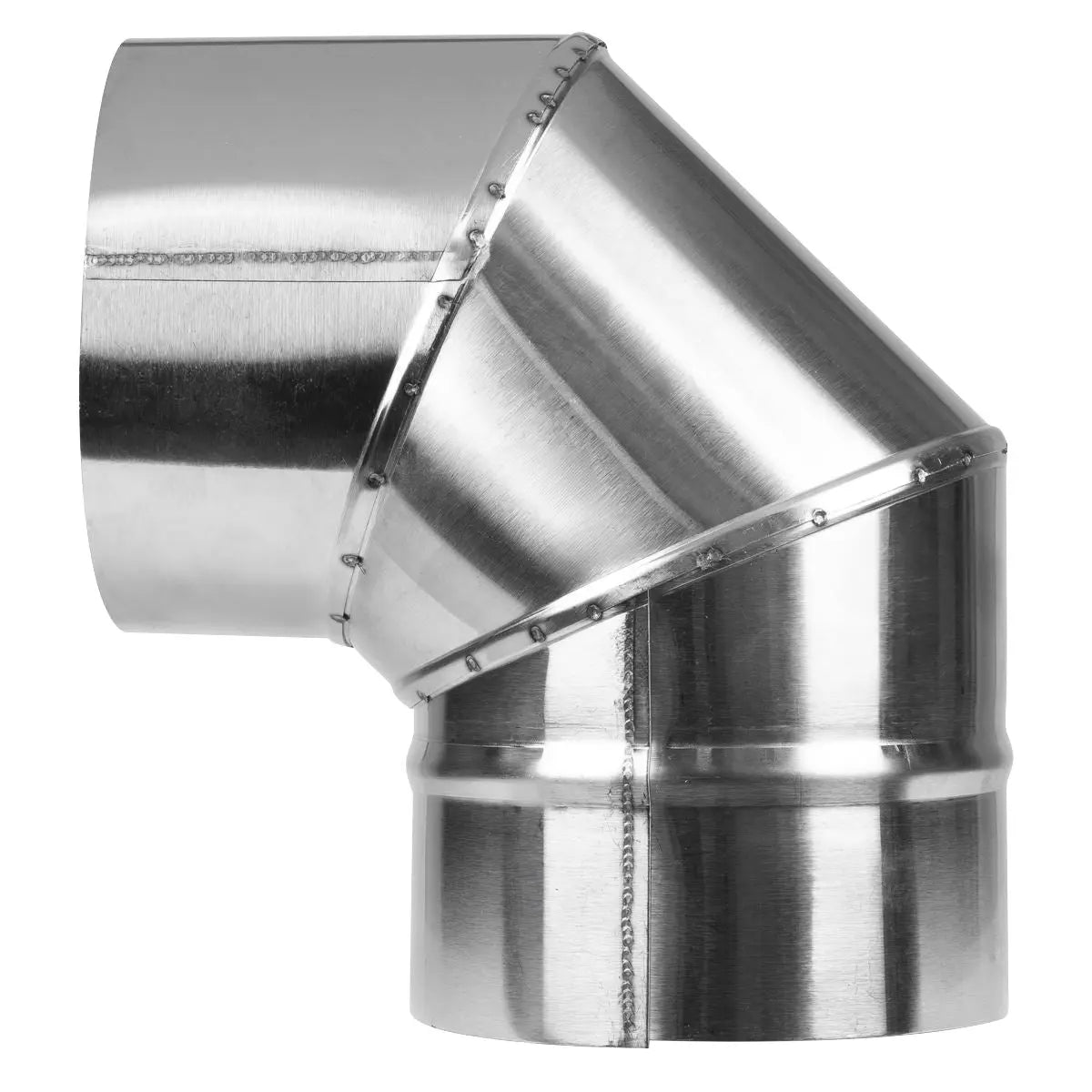 Sealey Stainless Steel Exhaust/Flue 90° Bend for ABI600 & ABI1000 120mm White Rose Tools