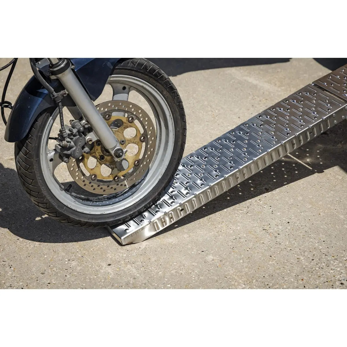 Sealey Stainless Steel Loading Ramp 270kg Capacity White Rose Tools