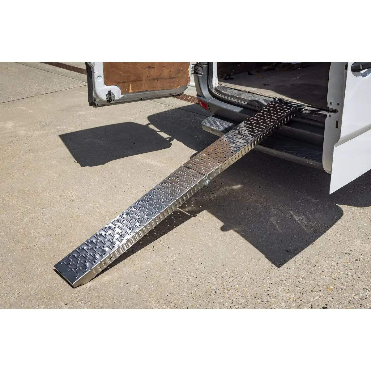 Sealey Stainless Steel Loading Ramp 270kg Capacity White Rose Tools