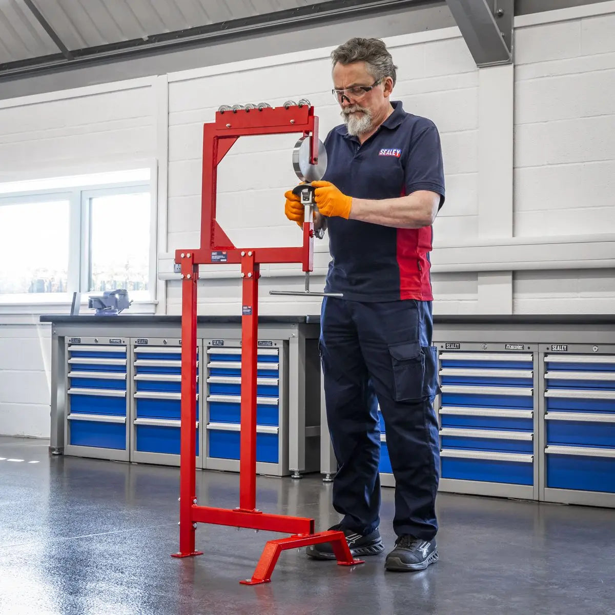 Sealey Stand for Small English Wheel White Rose Tools