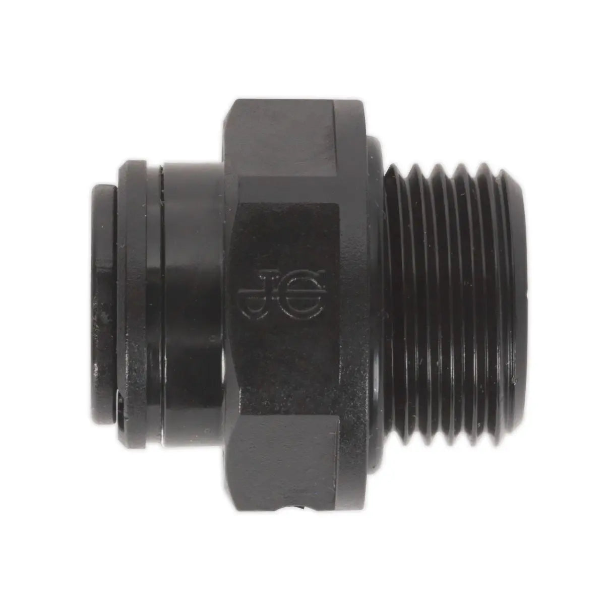 Sealey Straight Adaptor 8mm x 3/8"BSP Pack of 5 (John Guest Speedfit®)