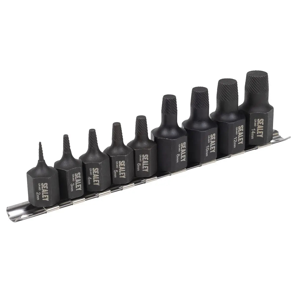 Sealey Stud Extractor Set 9pc White Rose Tools