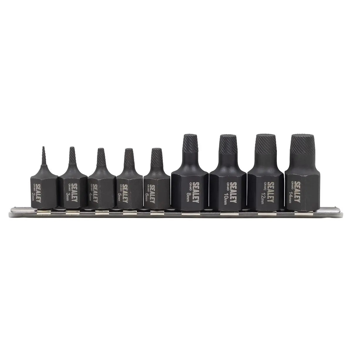 Sealey Stud Extractor Set 9pc White Rose Tools