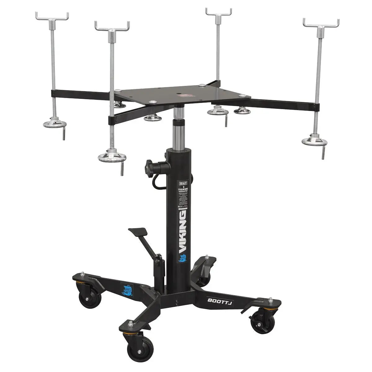 Sealey Subframe Cradle and 800kg Transmission Jack Combo White Rose Tools