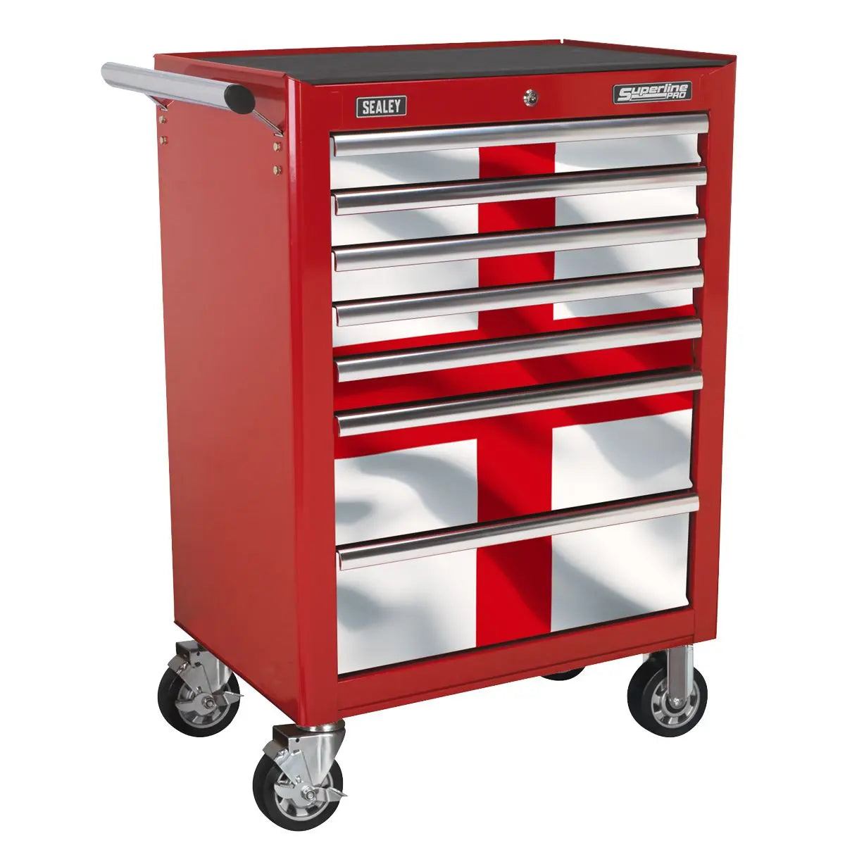 Sealey Superline Pro England Graphics 7 Drawer Rollcab Kit