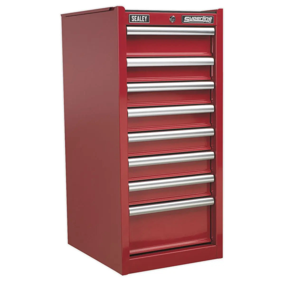 Sealey Superline Pro Hang-On Chest 8 Drawer with Ball-Bearing Slides - Red