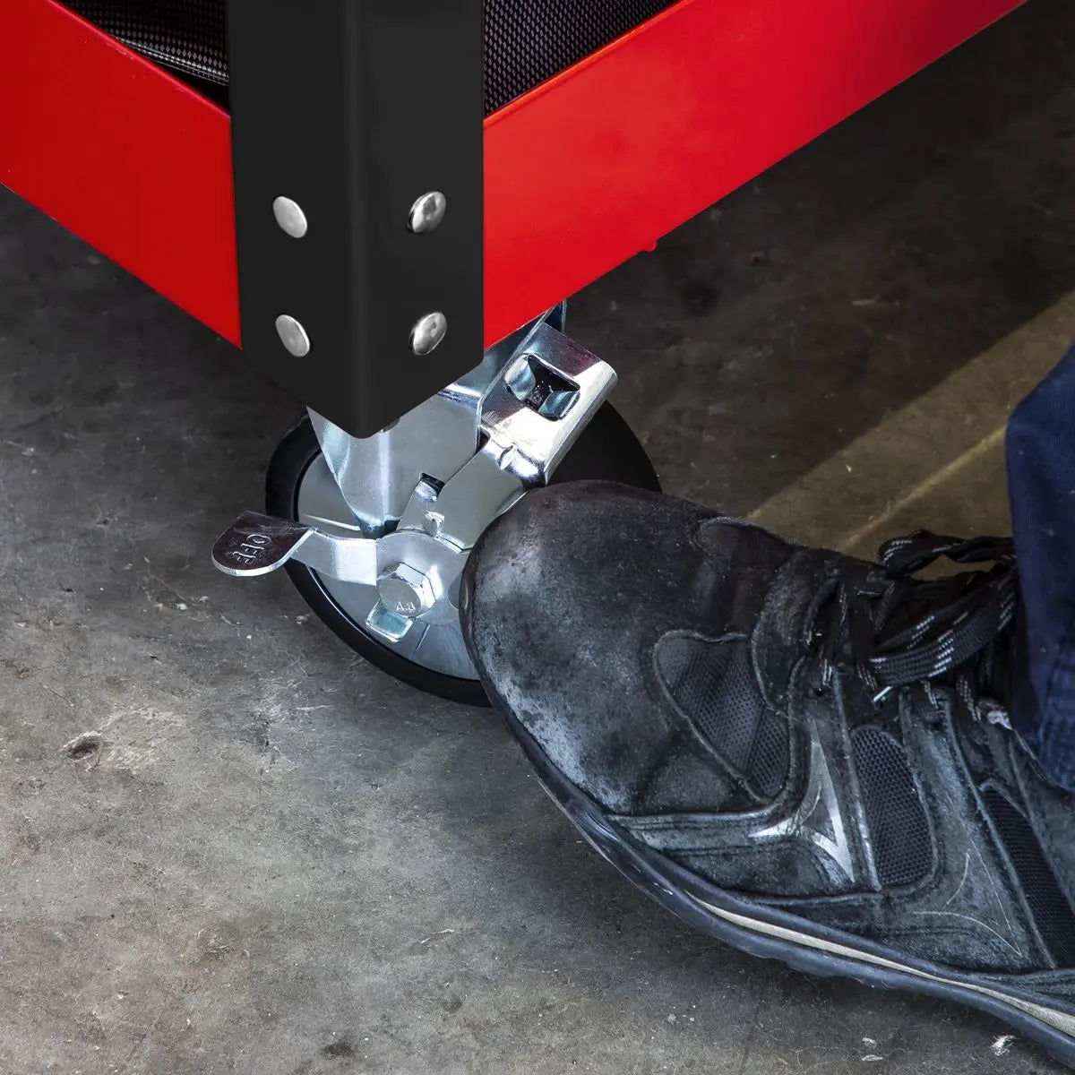 Sealey Superline Pro Heavy-Duty Mobile Tool & Parts Trolley with 5 Drawers & Lockable Top