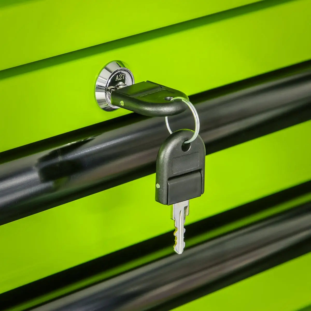 Sealey Superline Pro Mid-Box Tool Chest 2 Drawer with Ball-Bearing Slides - Green/Black White Rose Tools