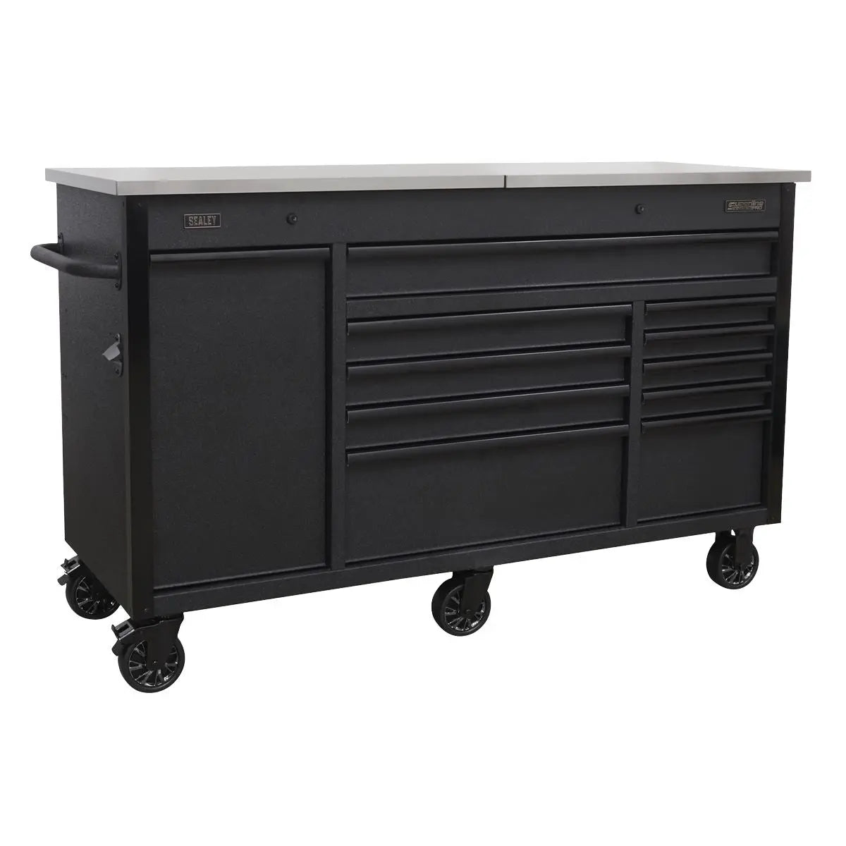 Sealey Superline Pro Mobile Tool Cabinet 1600mm with Power Tool Charging Drawer