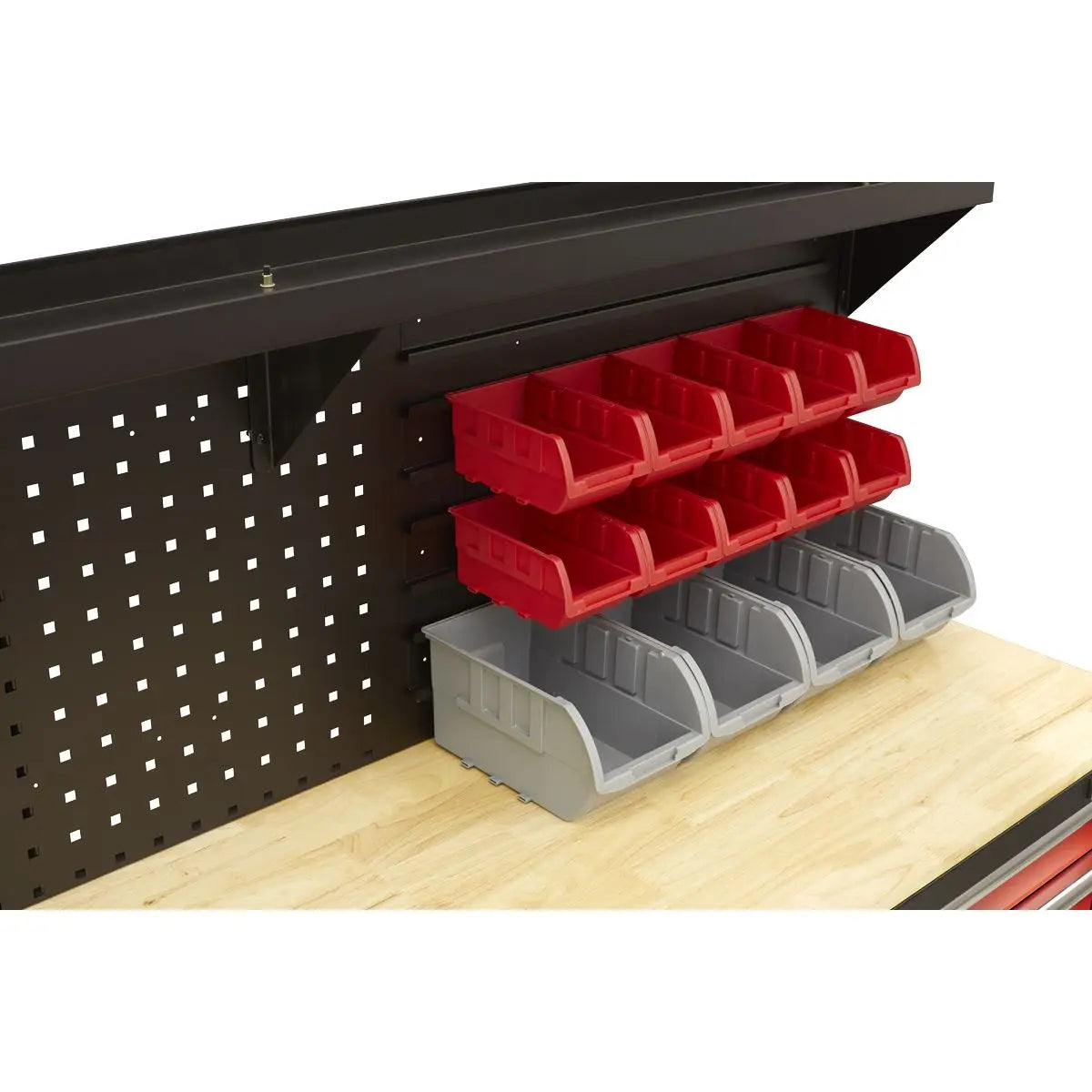 Sealey Superline Pro Mobile Workstation 10 Drawer with Backboard White Rose Tools