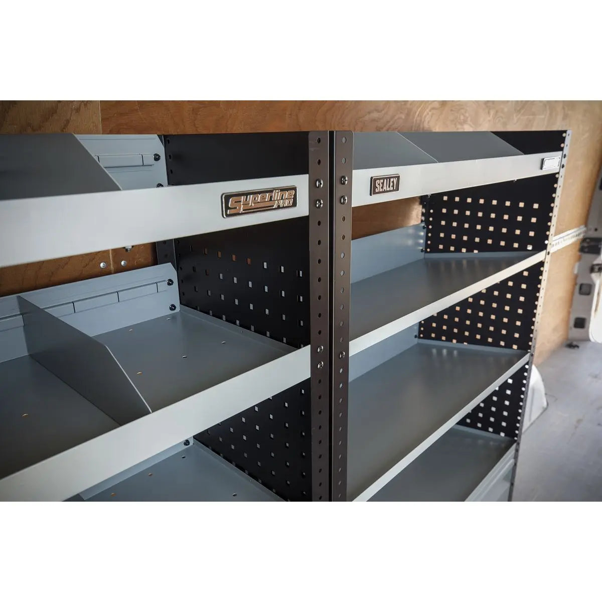 Sealey Superline Pro Modular Flat Shelf Van Storage System