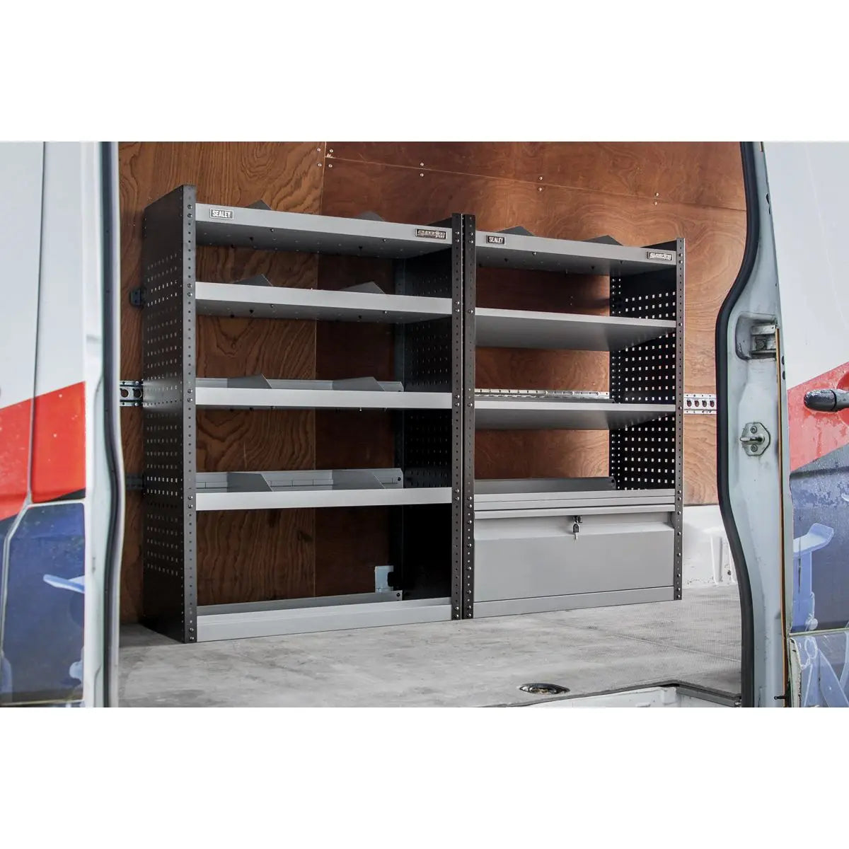 Sealey Superline Pro Modular Flat Shelf Van Storage Unit 925mm