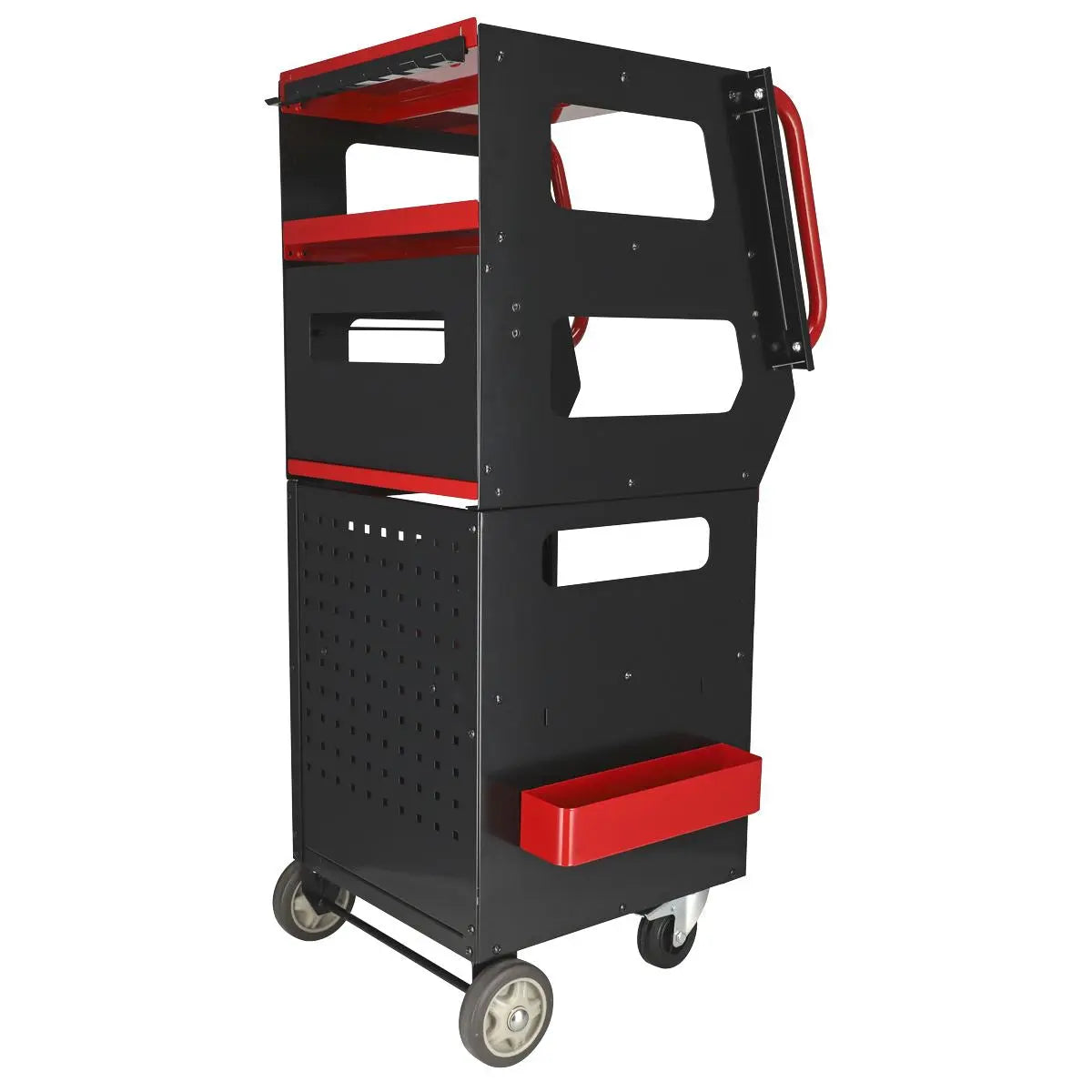 Sealey Superline Pro Multipurpose Trolley for Diagnostics 4-Level White Rose Tools