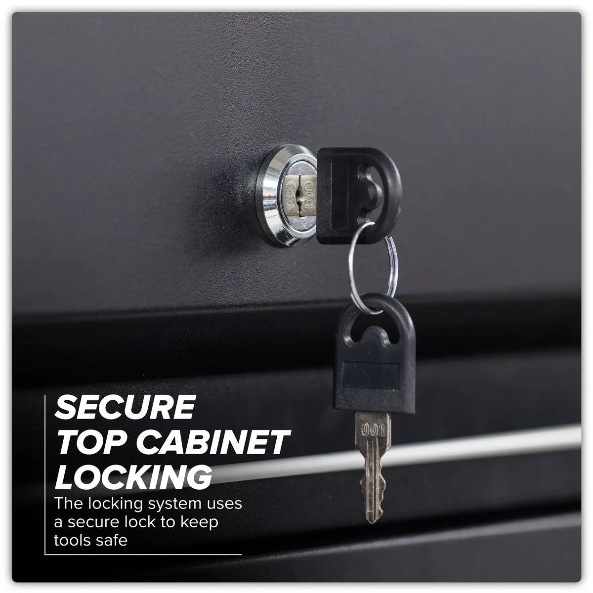 Sealey Superline Pro Rapid-Fit 1 Drawer Cabinet & Wall Cupboard White Rose Tools