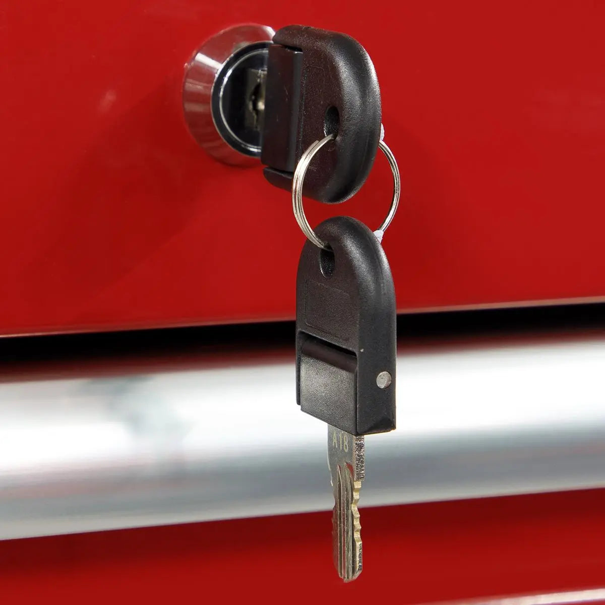 Sealey Superline Pro Rollcab 16 Drawer with Ball-Bearing Slides Heavy-Duty - Red