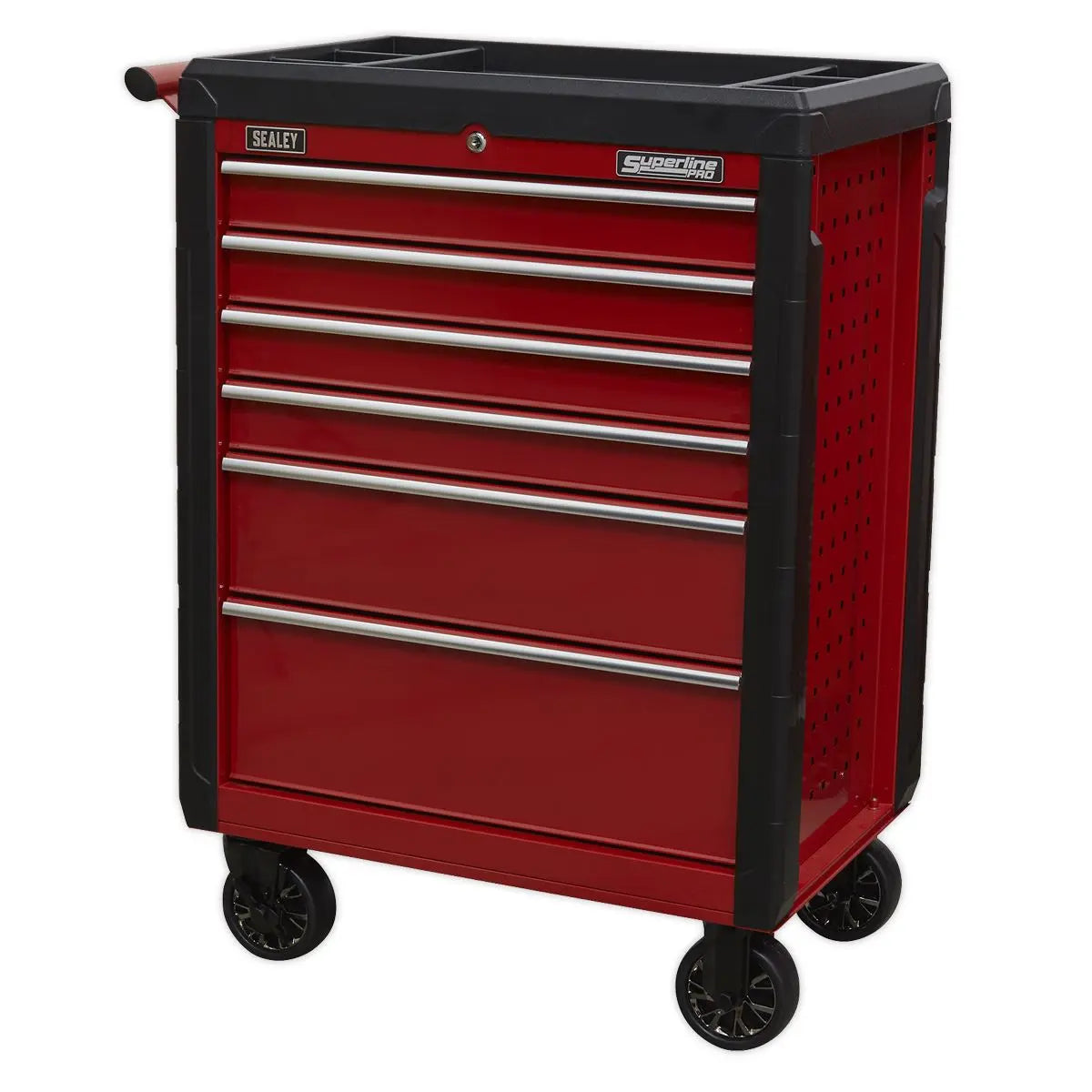 Sealey Superline Pro Rollcab 6 Drawer with Ball-Bearing Slides