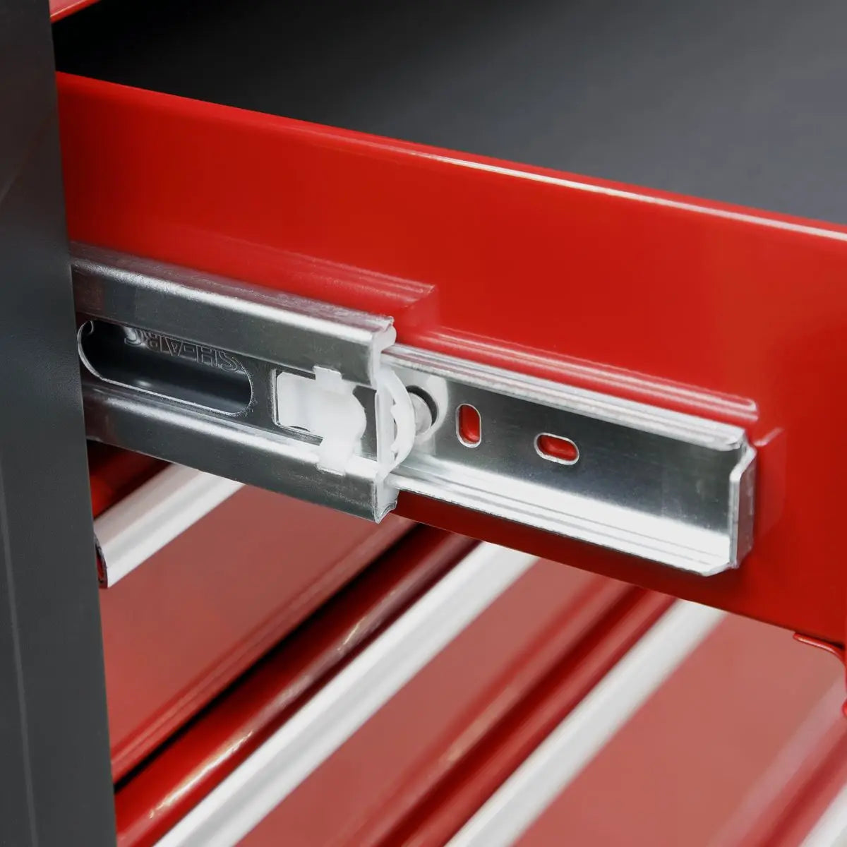 Sealey Superline Pro Rollcab 7 Drawer with Ball-Bearing Slides - Red