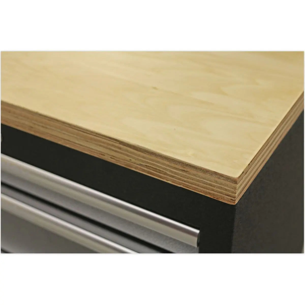 Sealey Superline Pro Superline PRO® 2.04m Storage System - Pressed Wood Worktop White Rose Tools