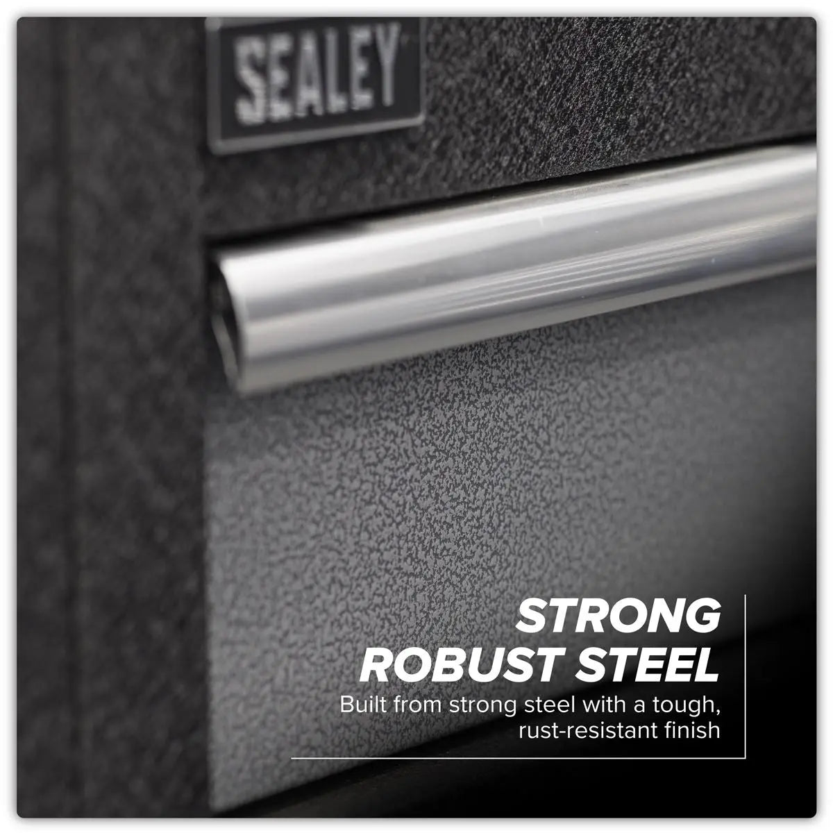 Sealey Superline Pro Superline PRO® 2.04m Storage System - Stainless Steel Worktop White Rose Tools