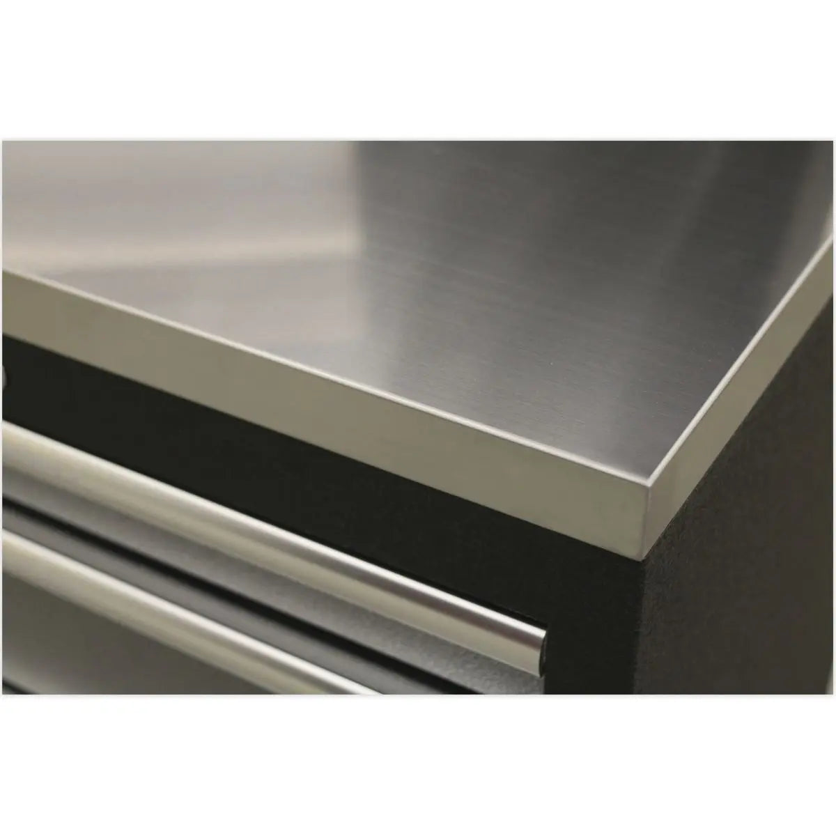 Sealey Superline Pro Superline PRO® 3.24m Storage System - Stainless Steel Worktop White Rose Tools