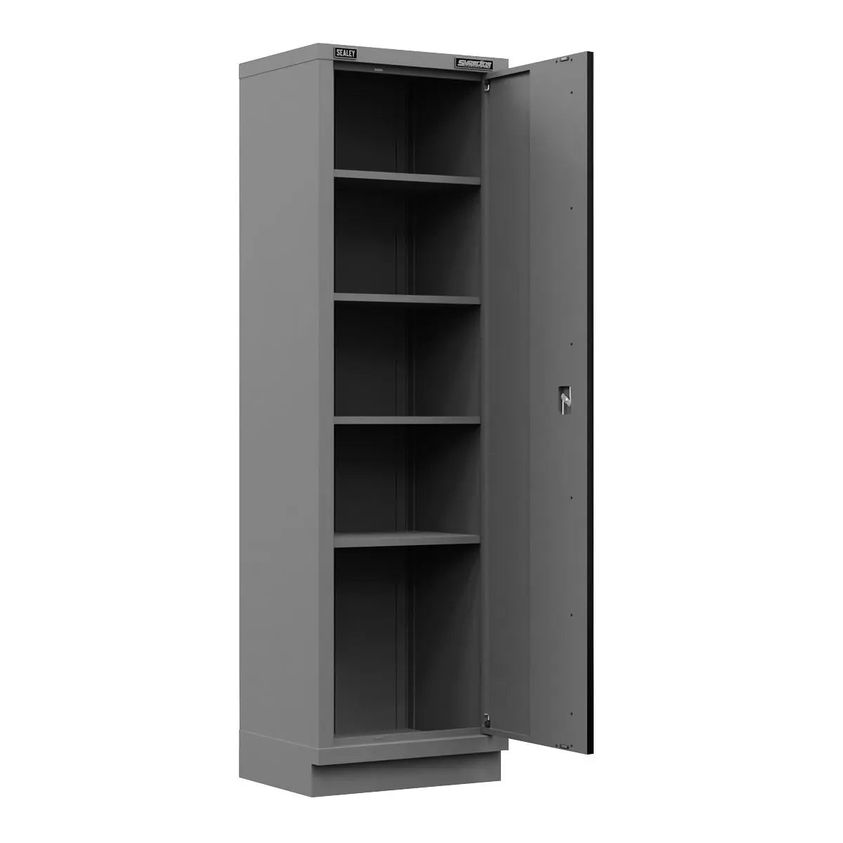 Sealey Superline Pro Superline PRO® Black Edition Modular Full Height Floor Cabinet 600mm White Rose Tools