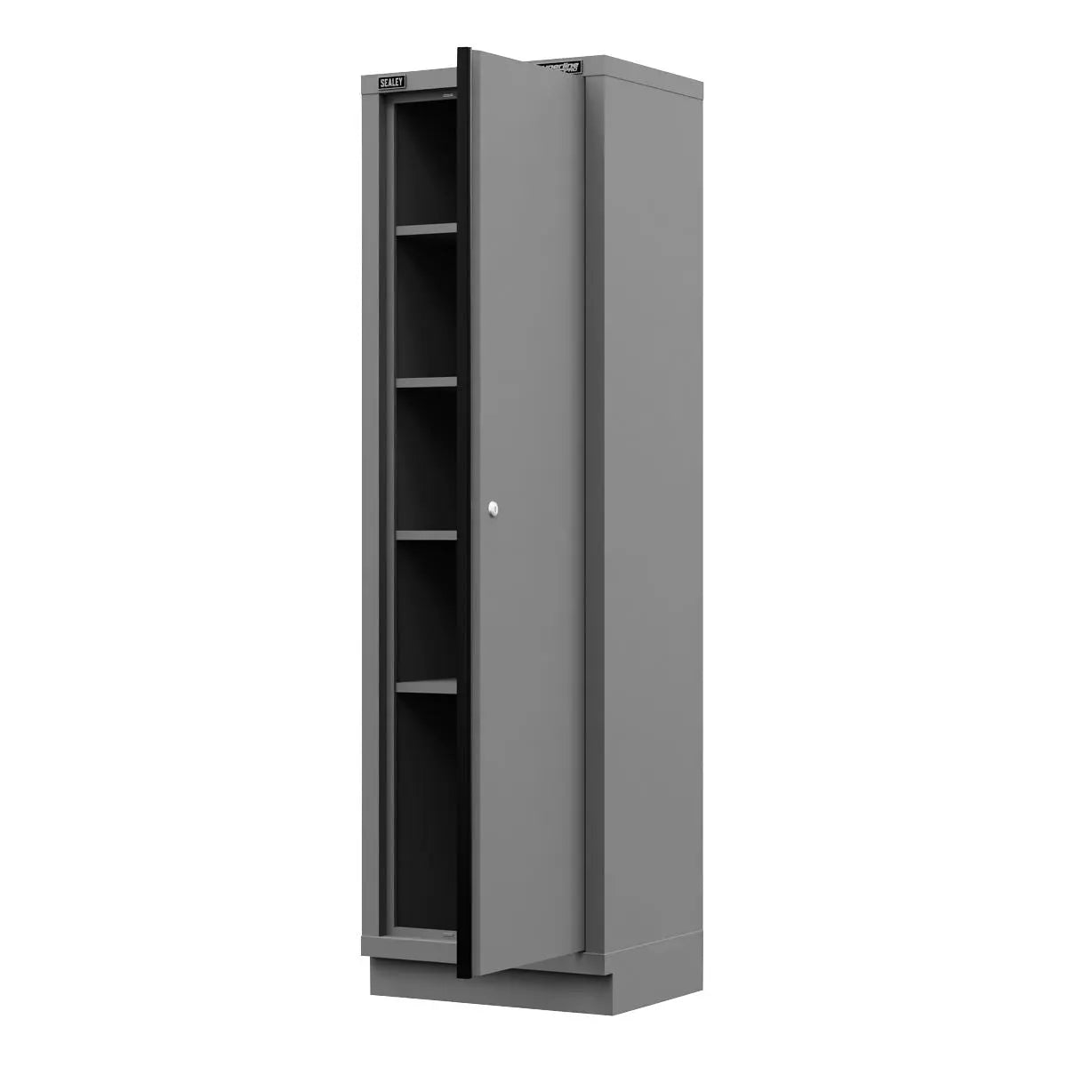 Sealey Superline Pro Superline PRO® Black Edition Modular Full Height Floor Cabinet 600mm White Rose Tools