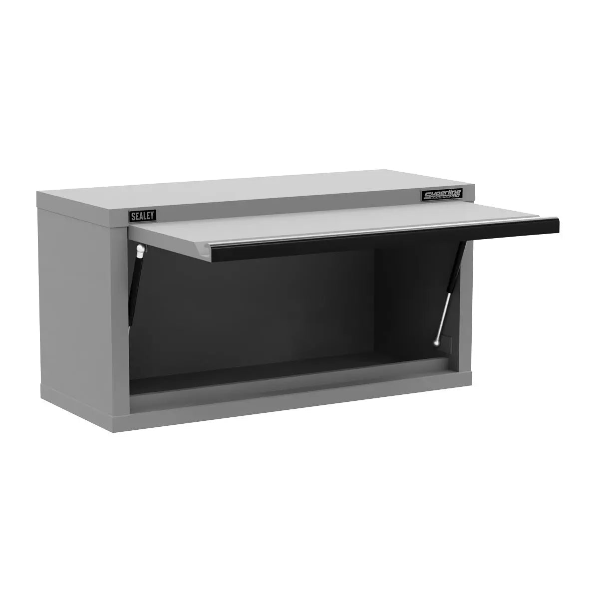 Sealey Superline Pro Superline PRO® Black Edition Modular Wall Cabinet 680mm White Rose Tools