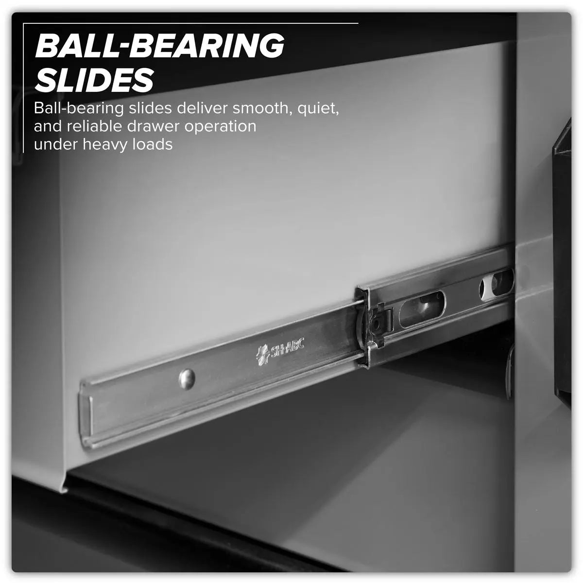 Sealey Superline Pro Superline PRO® Black Edition Storage System with Rubber Wood Worktop 3.24m White Rose Tools