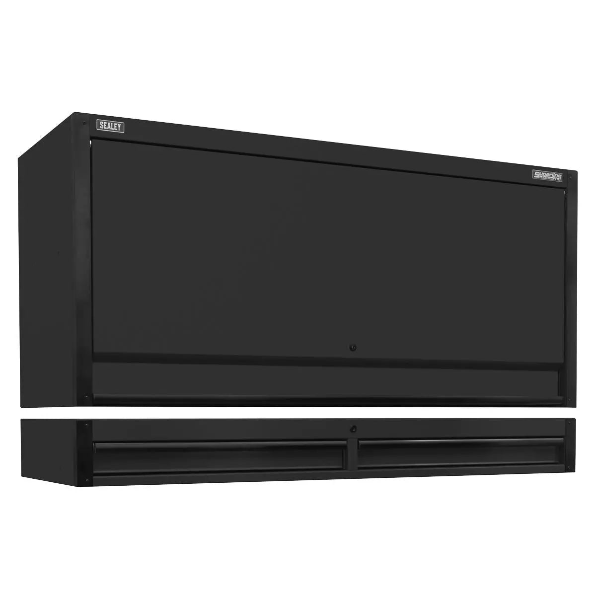 Sealey Superline Pro Superline PRO® Black Edition Top Hutch & 2 Drawer Riser 1549mm White Rose Tools