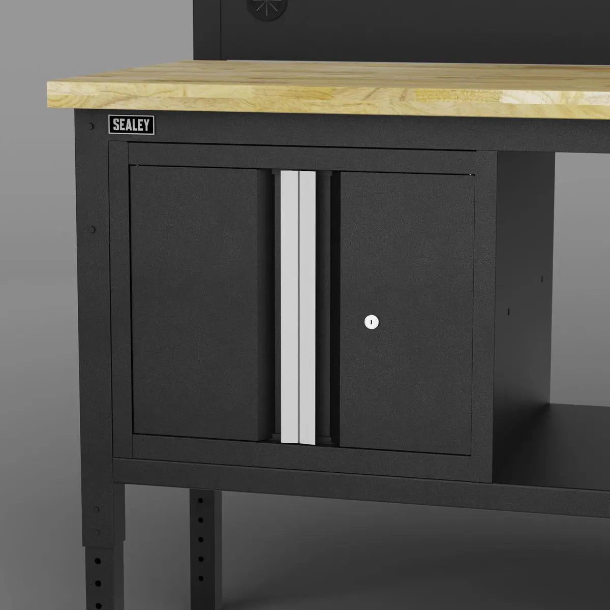 Sealey Superline Pro Superline PRO® Modular Double Door Cupboard Unit White Rose Tools