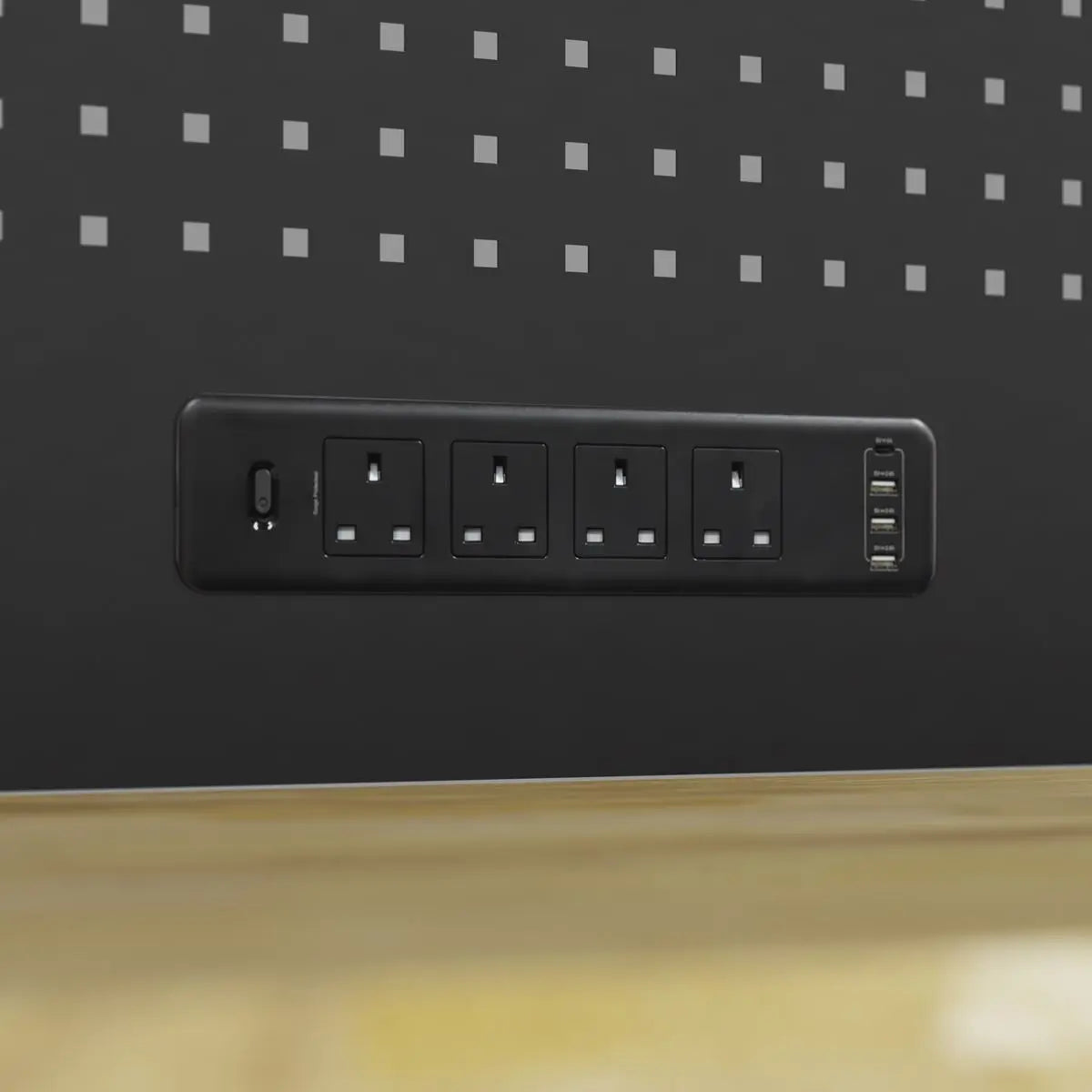 Sealey Superline Pro Superline PRO® Modular Workbench with 3 Drawers & Cupboard Wooden Worktop 1525mm White Rose Tools