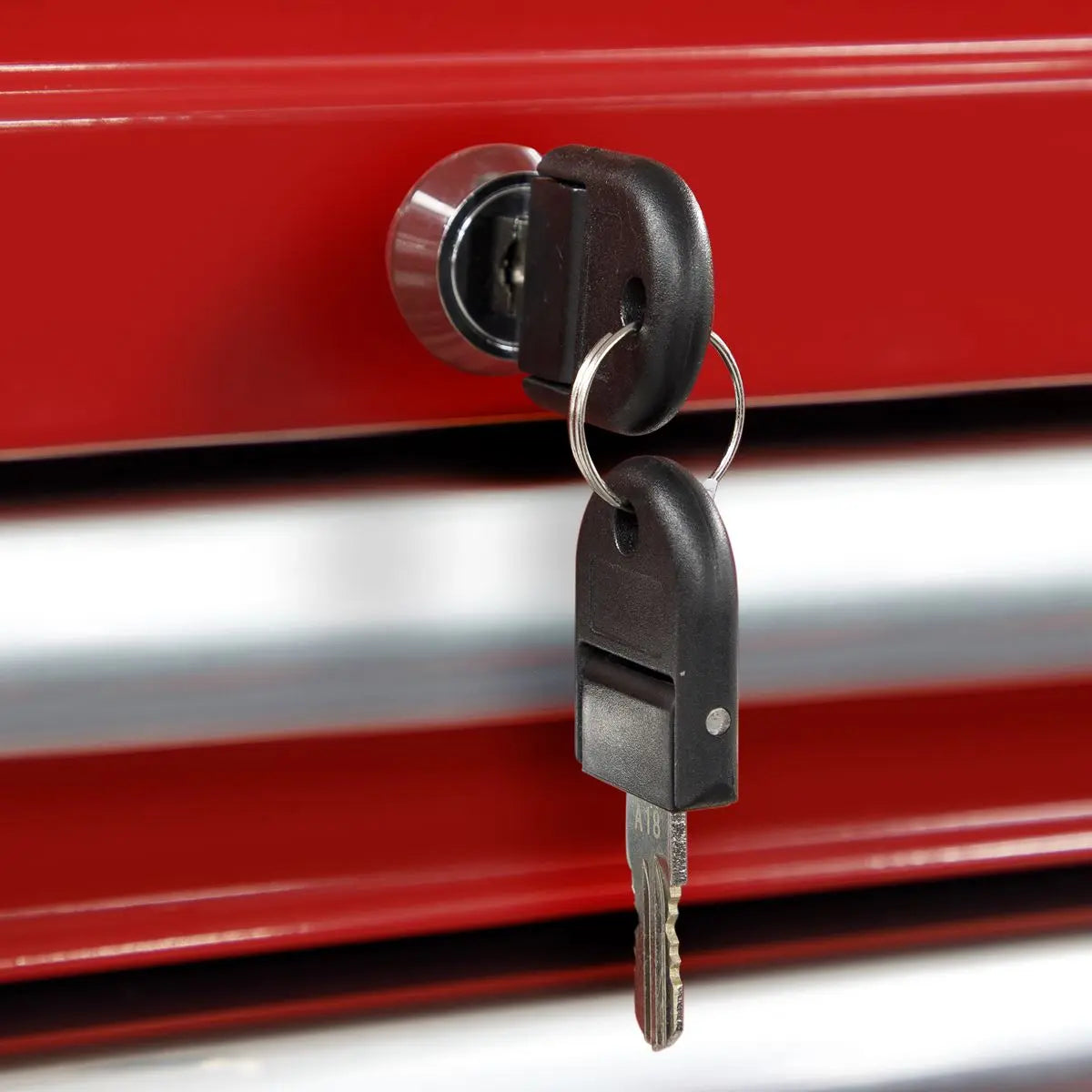 Sealey Superline Pro Topchest 10 Drawer with Ball-Bearing Slides Heavy-Duty - Red