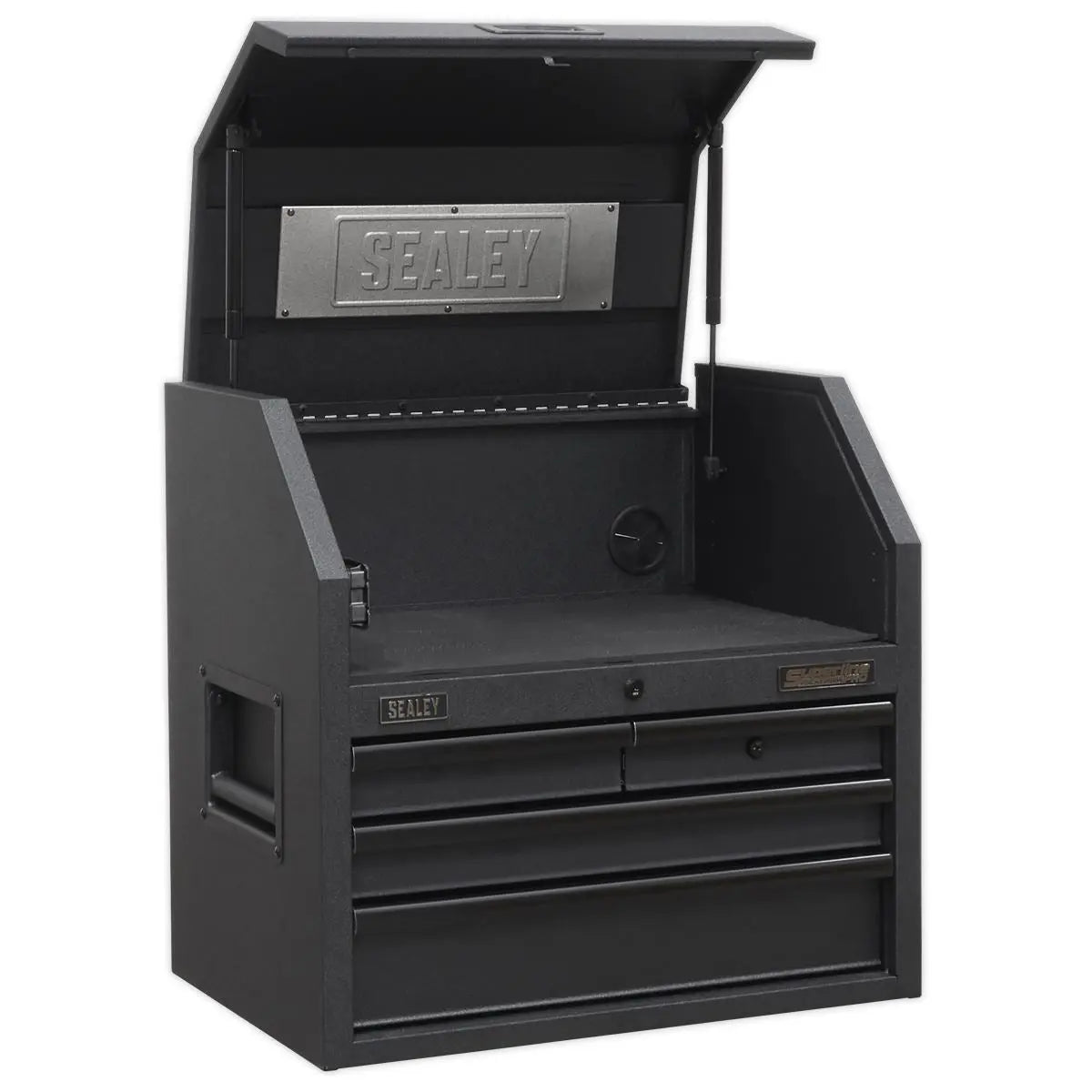 Sealey Superline Pro Topchest 4 Drawer 660mm with Soft Close Drawers & Power Strip