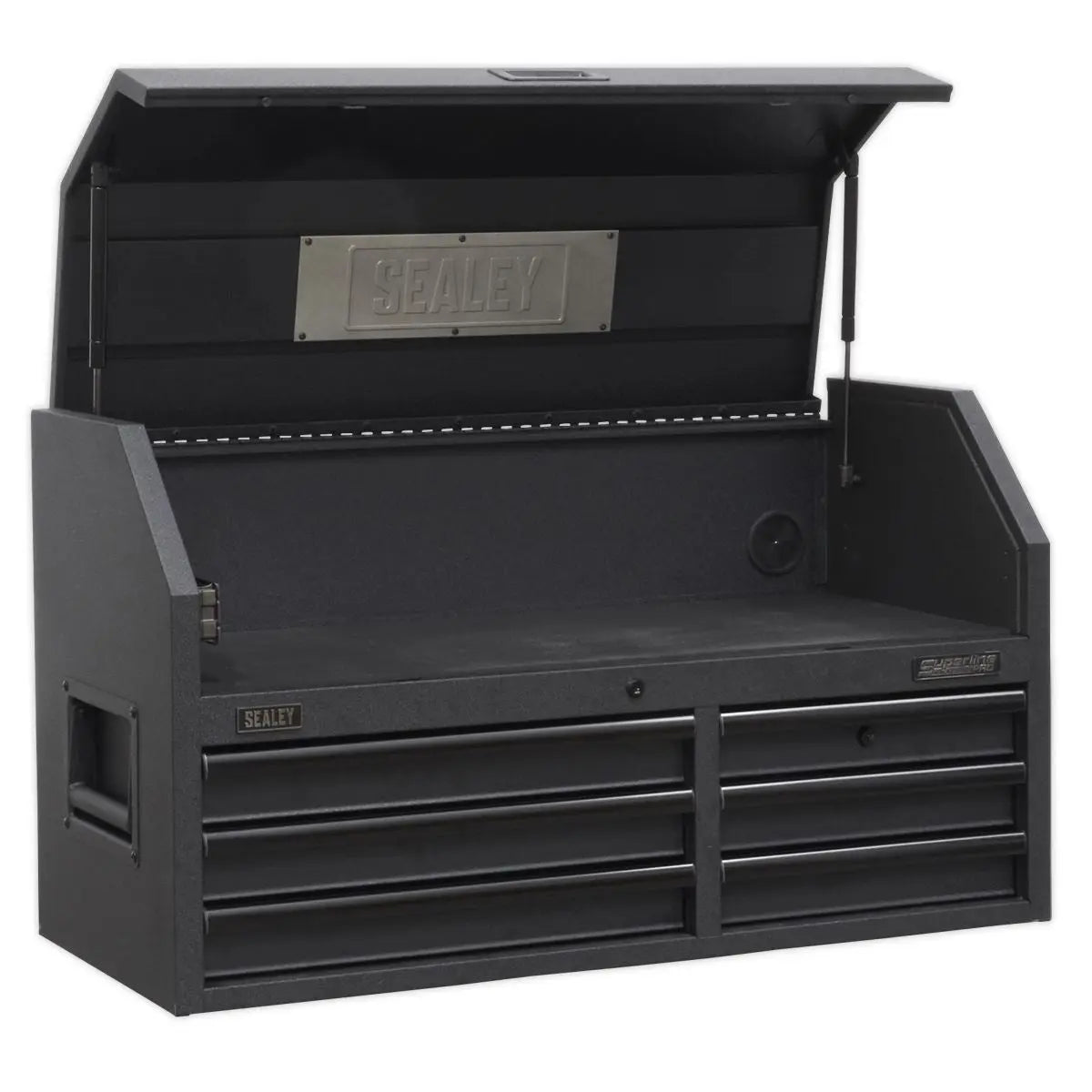 Sealey Superline Pro Topchest 6 Drawer 1030mm with Soft Close Drawers & Power Strip