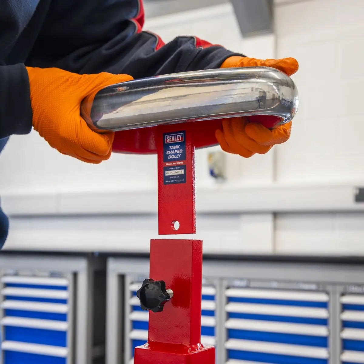 Sealey Tank Shaped Dolly for Bodywork Metal Forming White Rose Tools