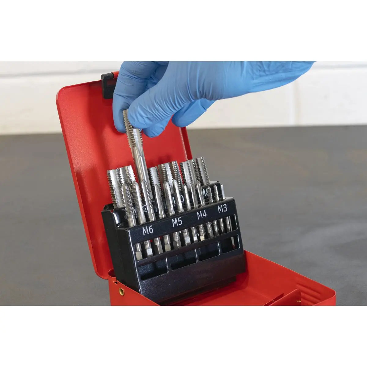 Sealey Tap Set 21 Piece Metric M3-M12 Taper Plug Bottom Taps