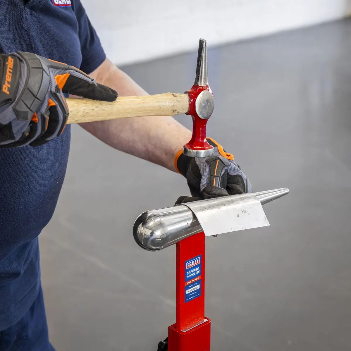 Sealey Tapered T-Dollies for Sheet Metal Forming White Rose Tools