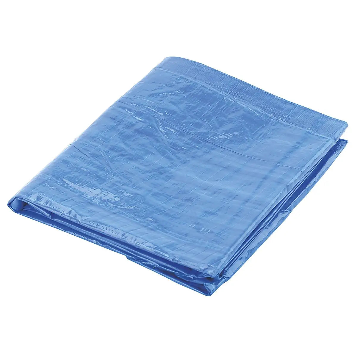 Sealey Tarpaulin 3.05 x 3.66m - Blue White Rose Tools